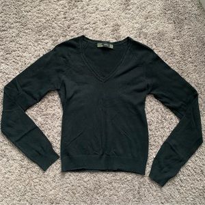 Black Zara V-Neck Sweater